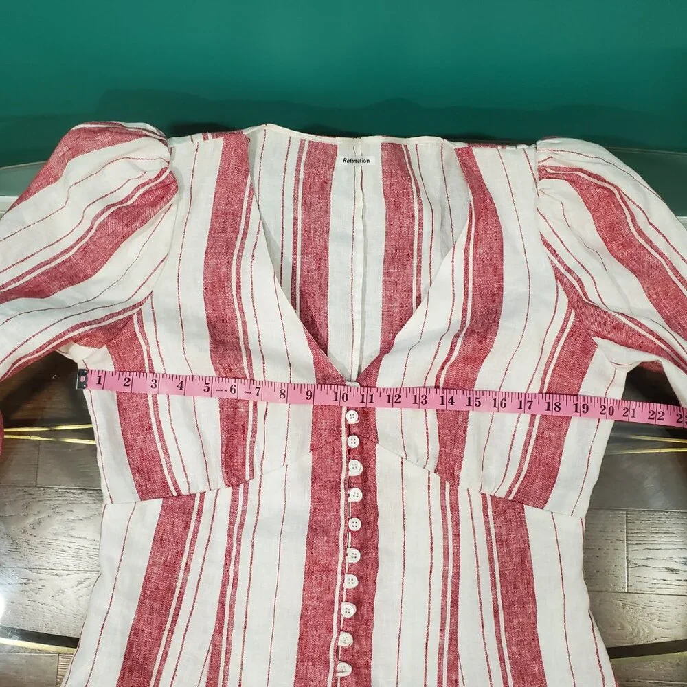 Reformation puff sleeves